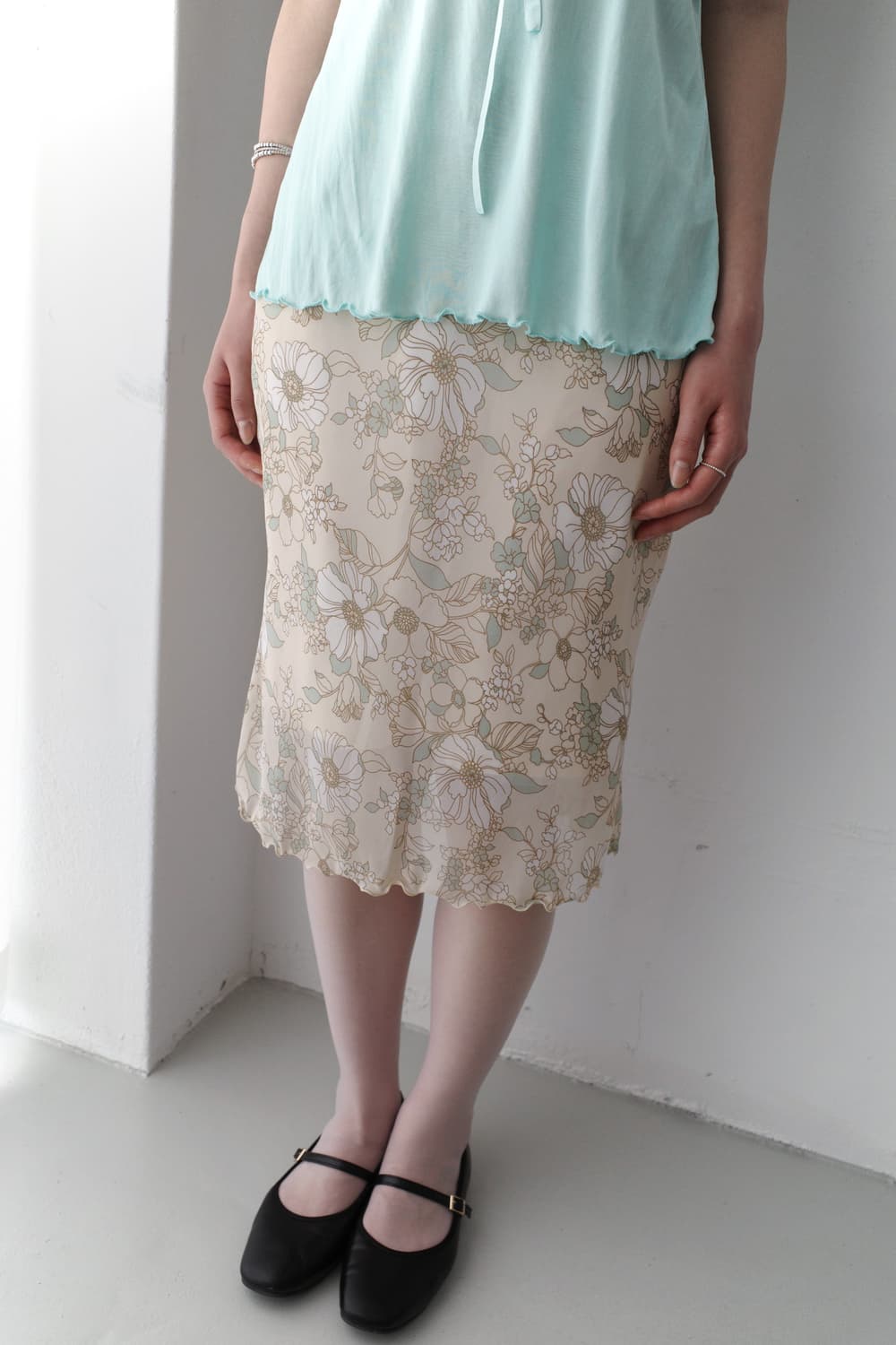 flower skirt 상품이미지5