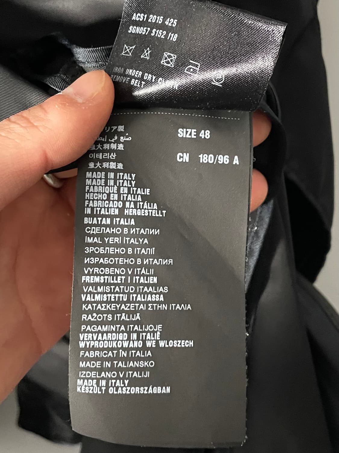 프라다 리나일론 벨티드 트렌치 코트 (on.127)   상품이미지9