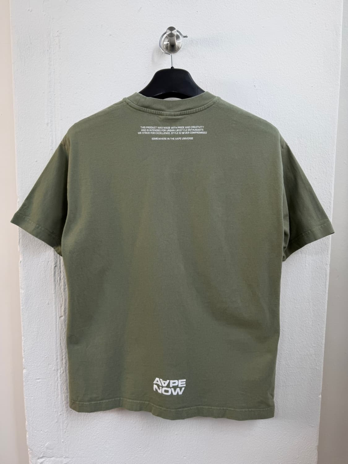 에이프 베이프 마일로 패치 반팔 티셔츠  상품이미지5