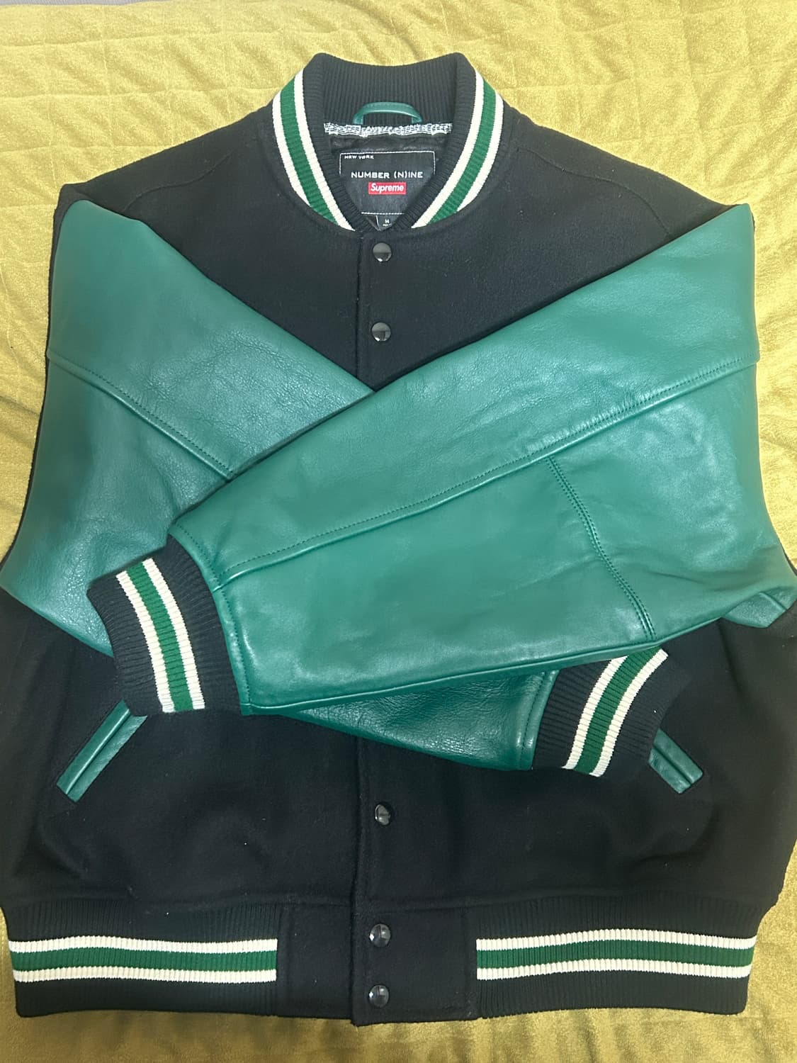 슈프림 넘버나인 바시티 자켓 M사이즈 상품이미지2