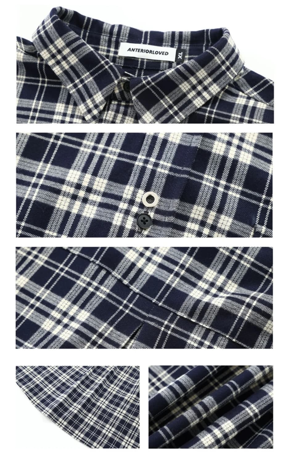 KUAS Check retro shirts 상품이미지4