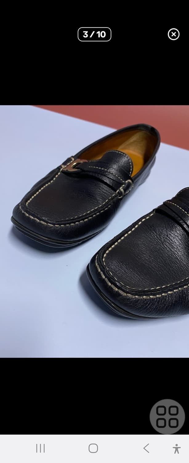 (정품)페레가모 간치니 가죽 로퍼 5D 225 프라다로퍼 미우미우로퍼 상품이미지1