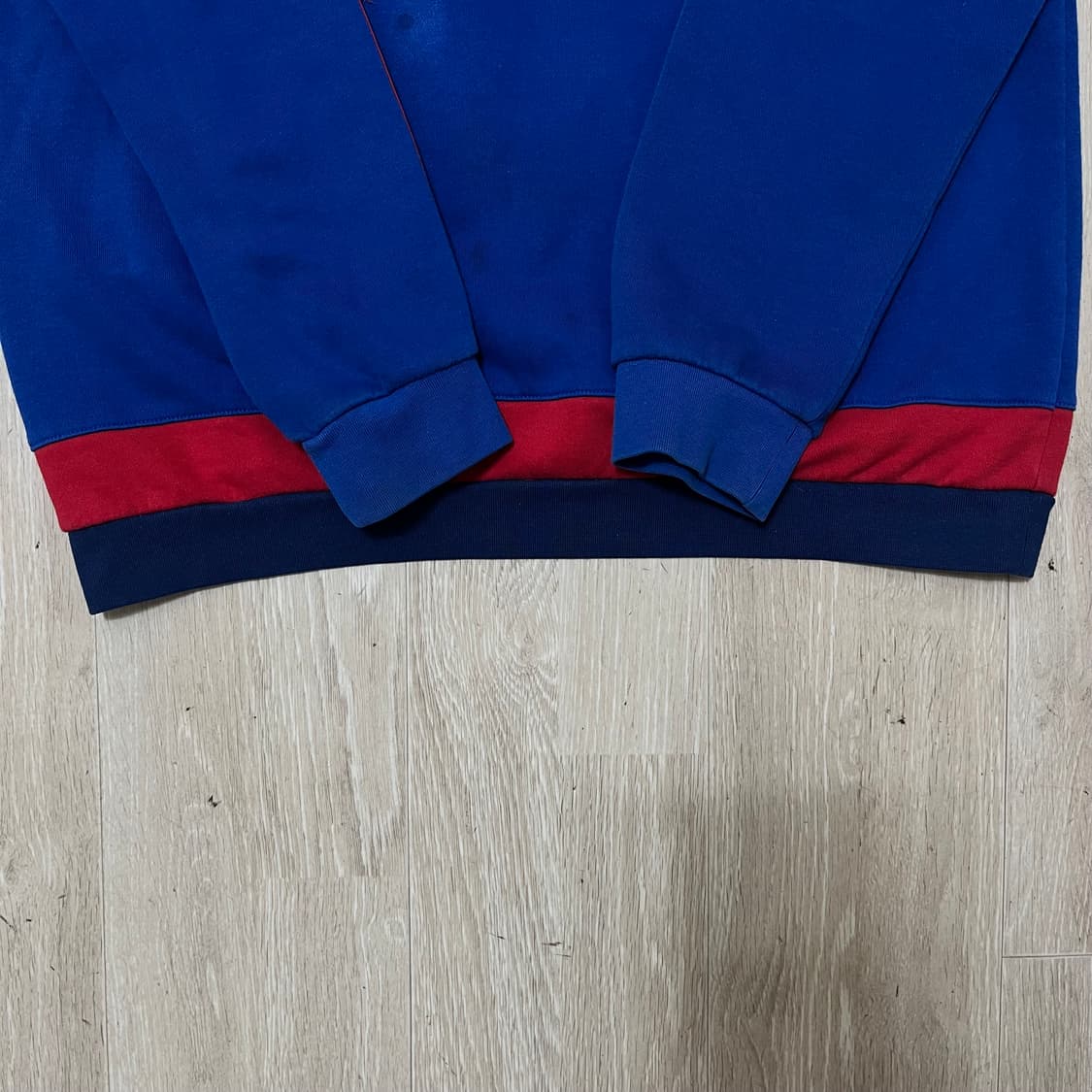 아디다스 맨유 15-16 로고 져지 스웨트 탑 XL(105) 상품이미지8