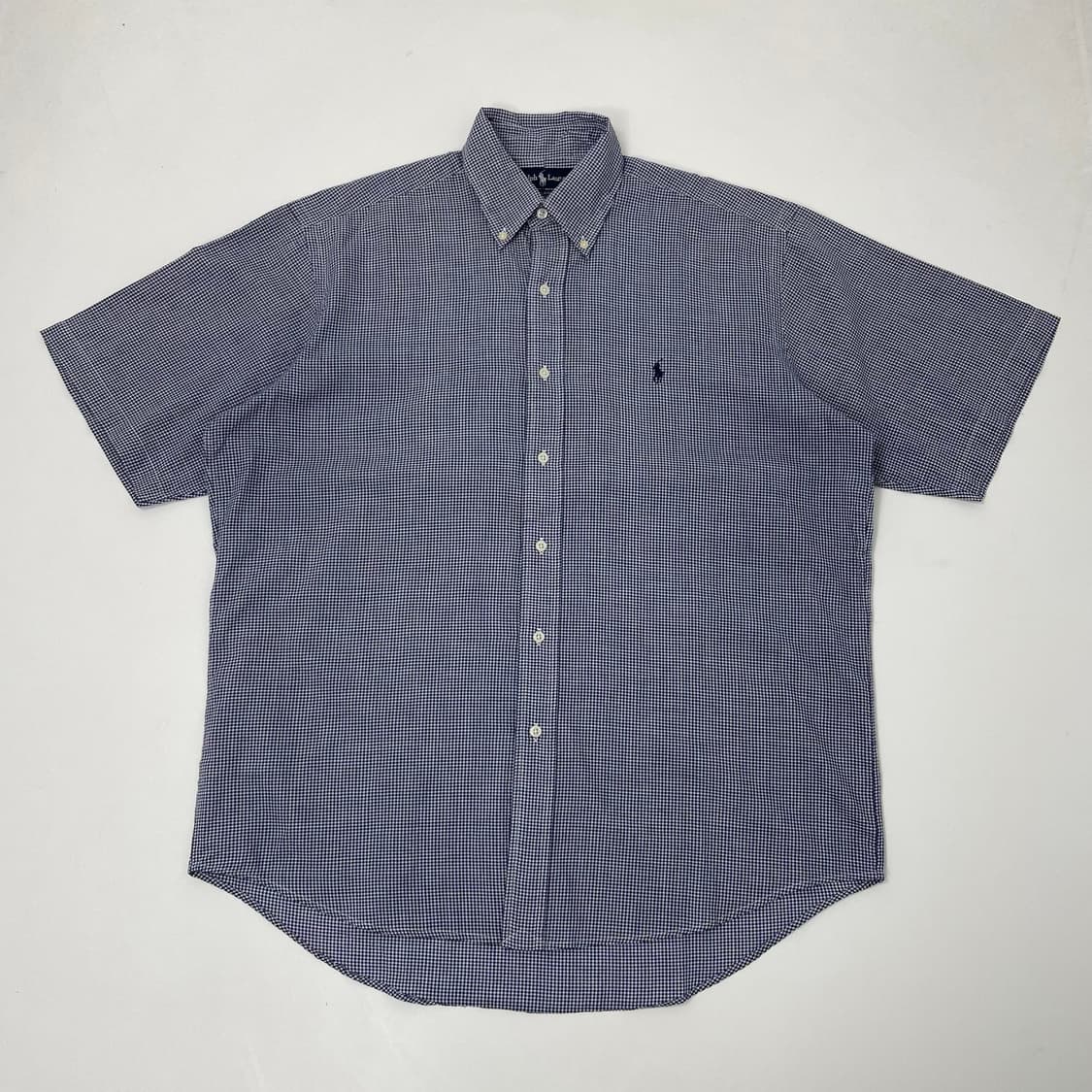 폴로 랄프로렌 체크 반팔 셔츠 상품이미지1