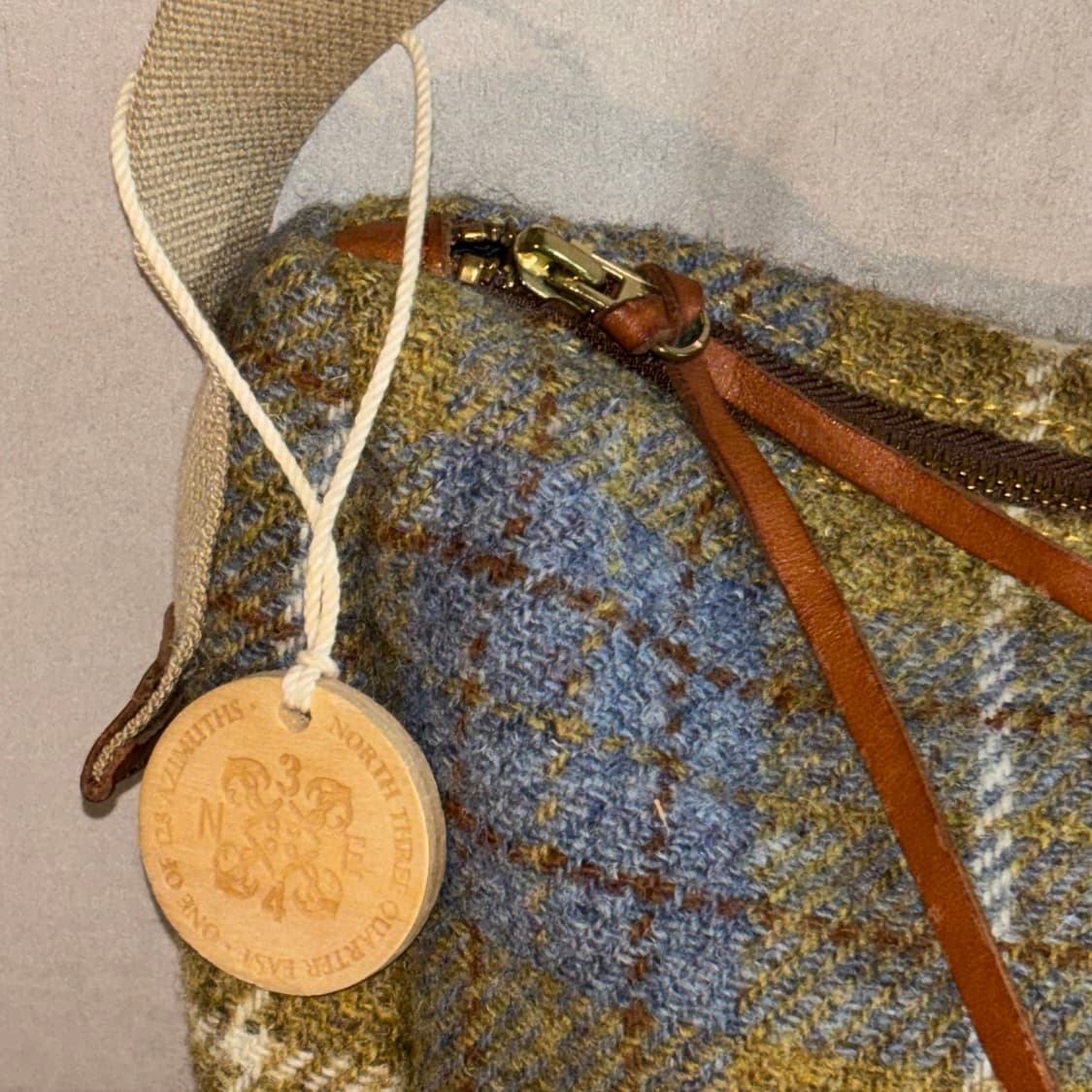 Harris Tweed Check Cross Bag 해리스트위드 상품이미지3