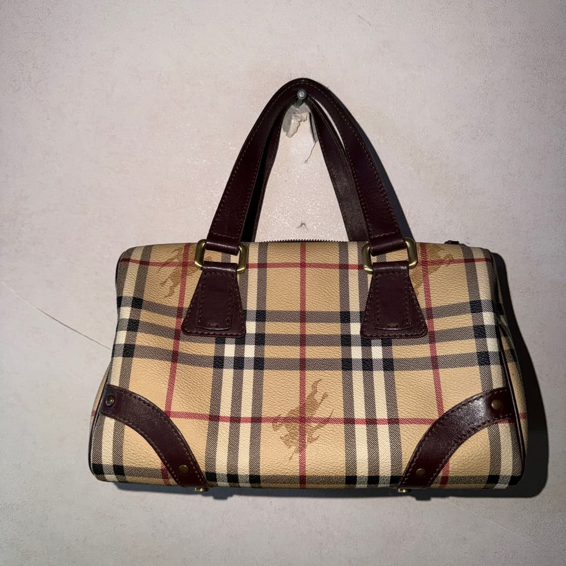 버버리 노바체크 PVC 보스톤 토트백 상품이미지10