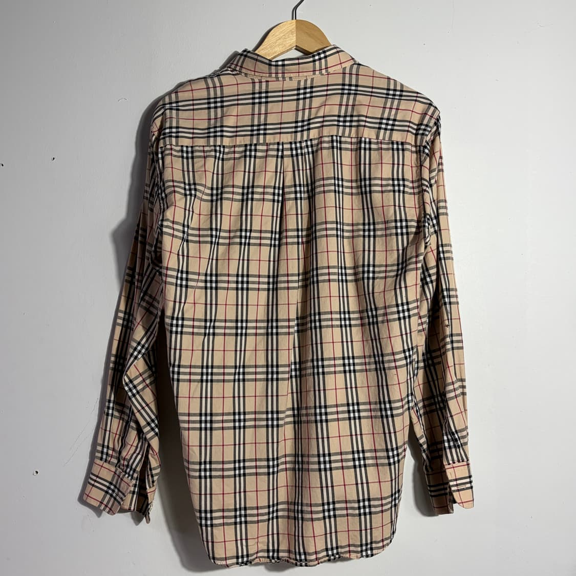 버버리 빈티지 베이지 노바체크 셔츠 (무료배송) 상품이미지3