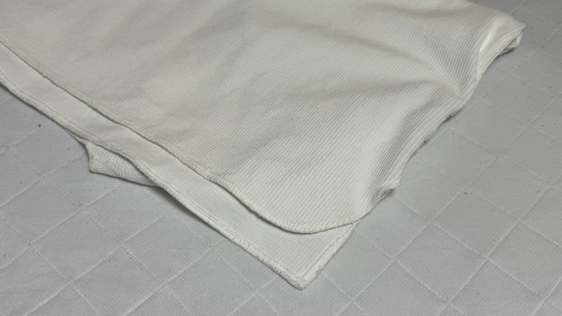 blurhms ROOTSTOCK 블럼스 와플 V슬릿 롱슬리브 (화이트) 상품이미지6