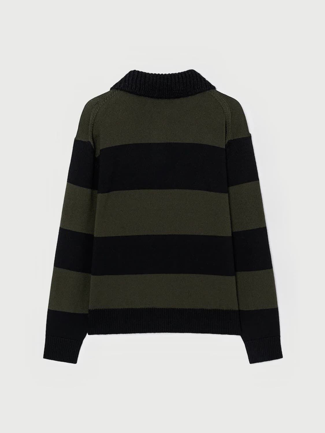 [M,L]시몬로샤 비즈 스트라이프 폴로 니트 상품이미지6