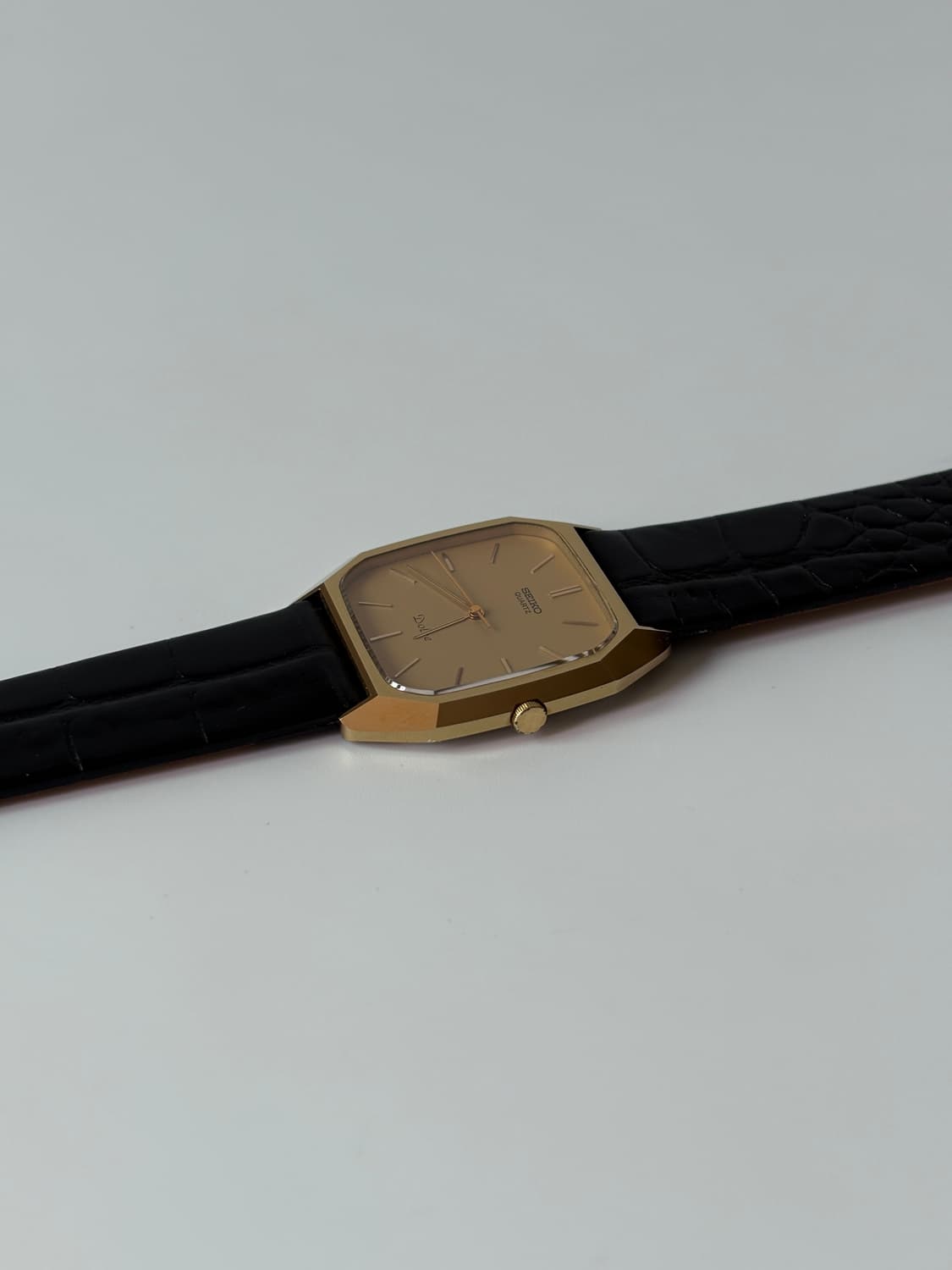 세이코 1980년대 Dolce 골드 탱크 쿼츠 남성 상품이미지4