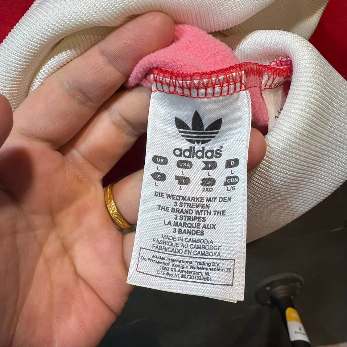 [L] ADIDAS 아디다스 구영국 트랙탑 져지 상품이미지8