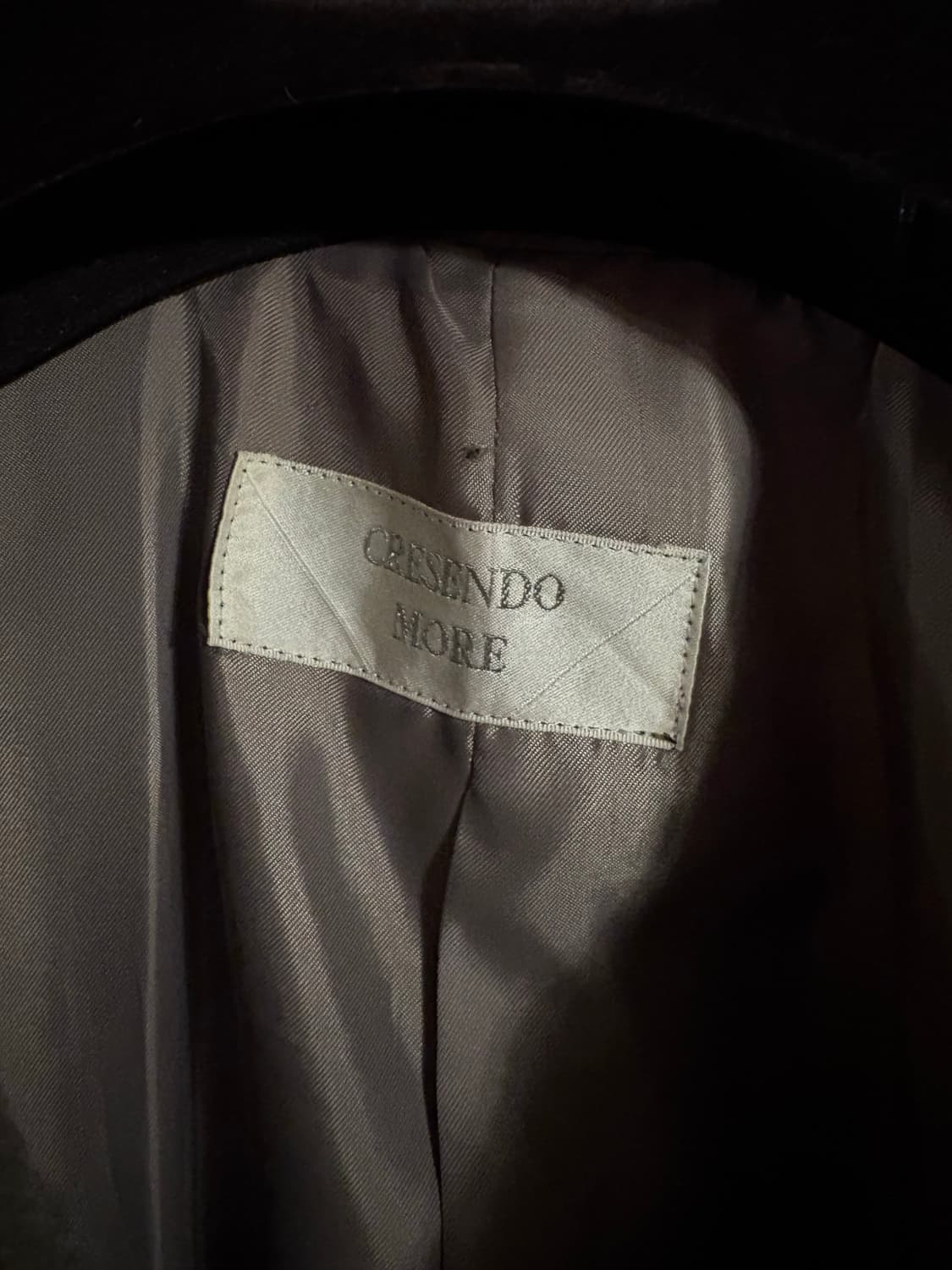 Cresendo More 올리브 롱 코트 상품이미지3