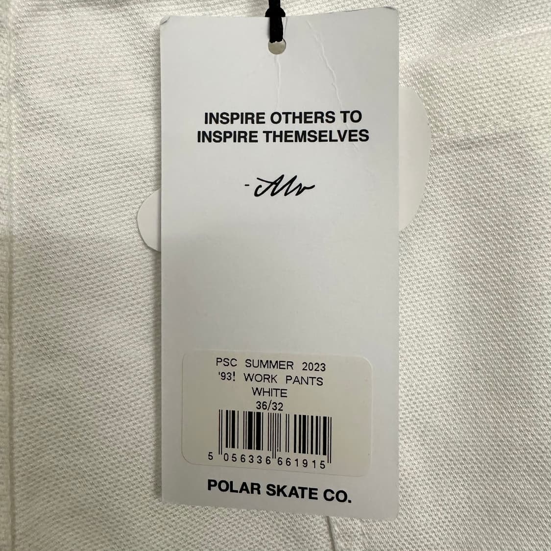 폴라스케이트 더블니 93 ‘화이트 캔버스‘ 상품이미지7