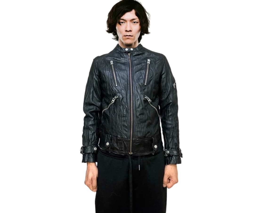 Revolution 피그가죽 멀티포켓 바이커자켓 상품이미지1