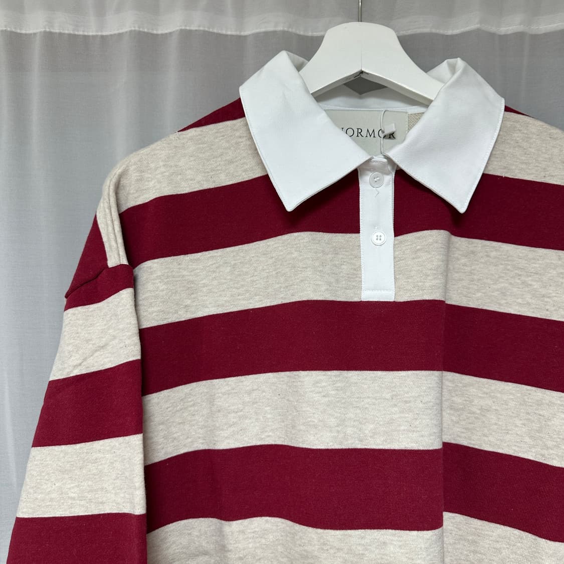 (새상품) NORMOR 럭비 셔츠 - M 상품이미지2