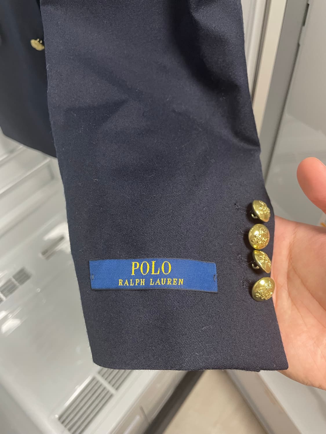 폴로 클래식 개버딘 울 블레이저 (100,QR정품) 상품이미지6