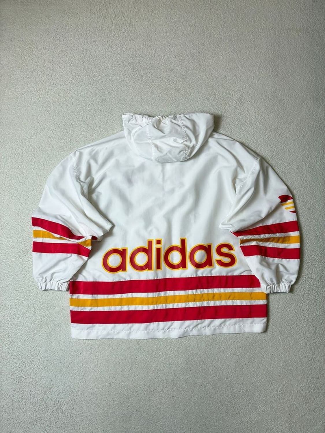 아디다스 90's 올드스쿨 빅로고 바람막이 자켓 PN7778 상품이미지1