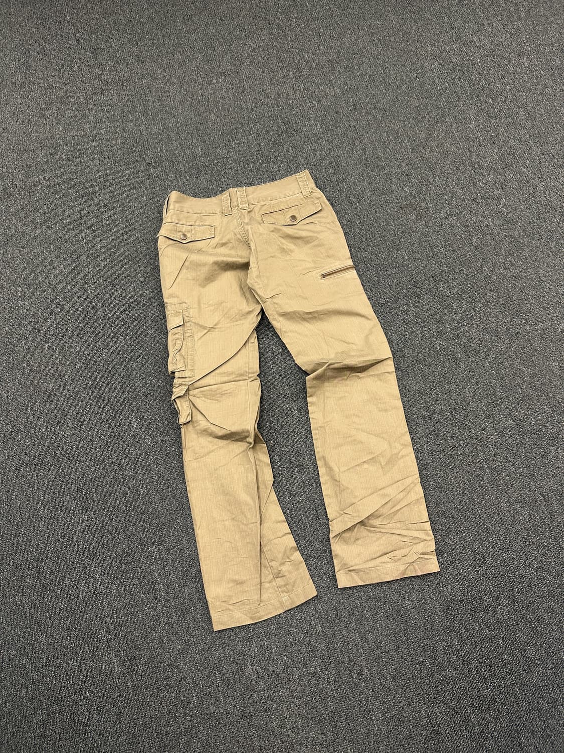 무슈 니콜 베이지 부츠컷 카고팬츠 상품이미지7