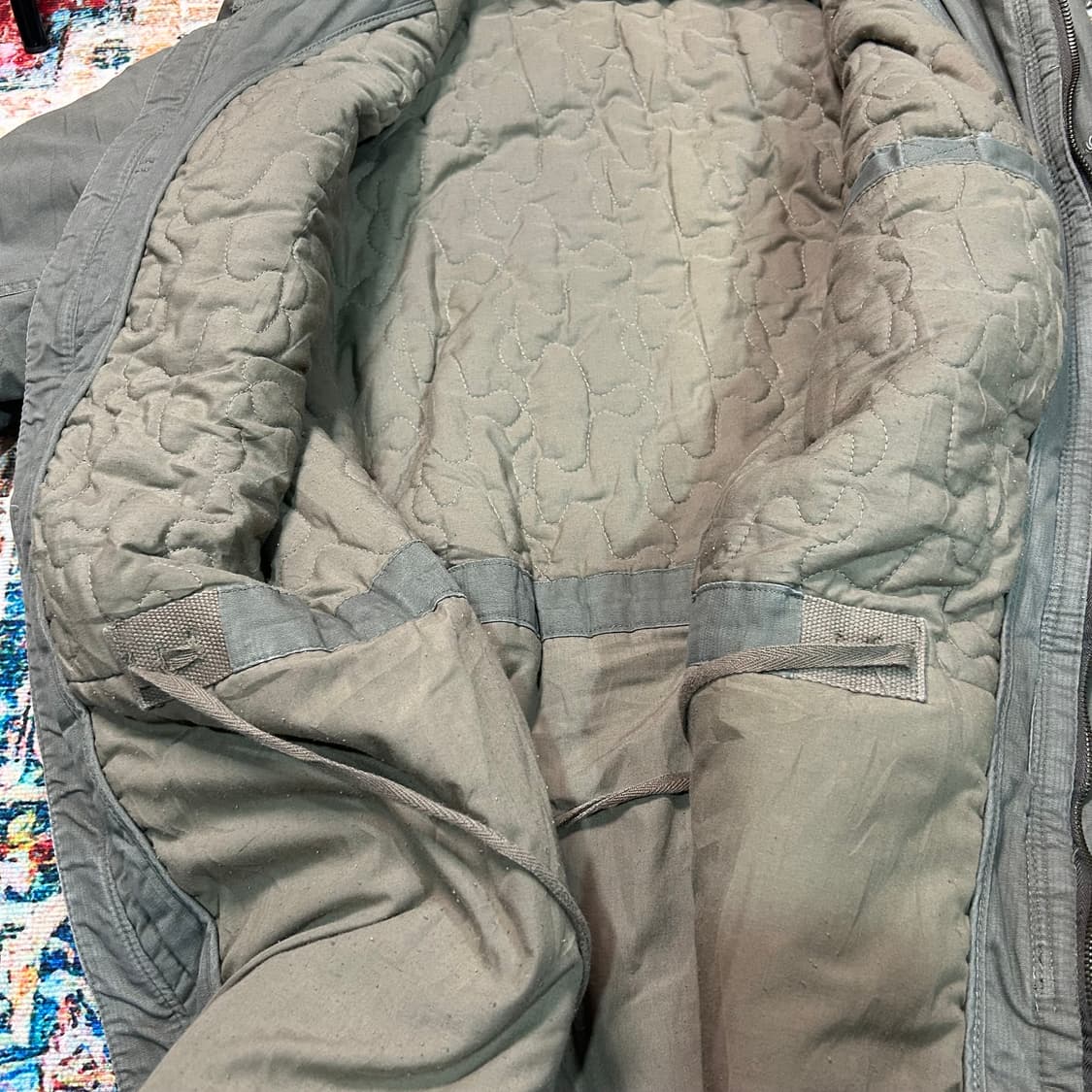 [XL] 일본 빈티지 견장 야상 자켓 상품이미지6