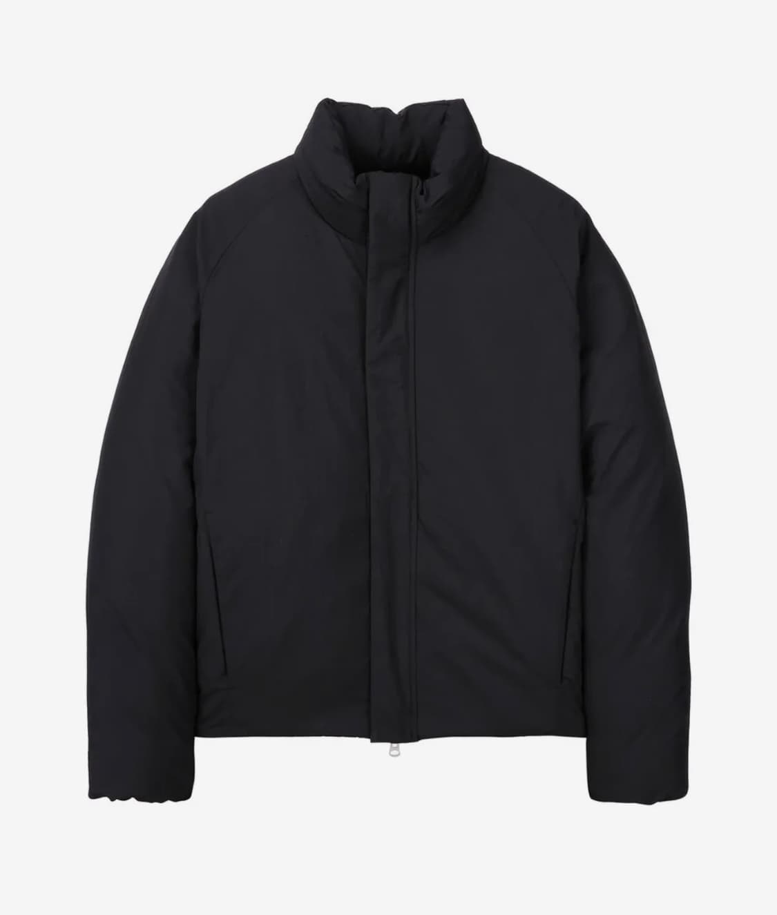 [L] 일꼬르소 미니멀 숏 다운 점퍼 블랙 상품이미지2