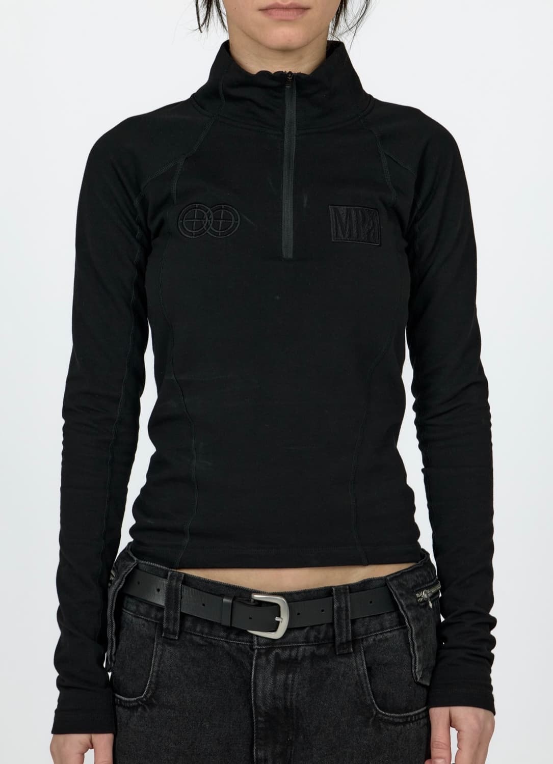 MPa SOFT-SHELL HALF ZIP WOMEN (BLACK) 상품이미지2