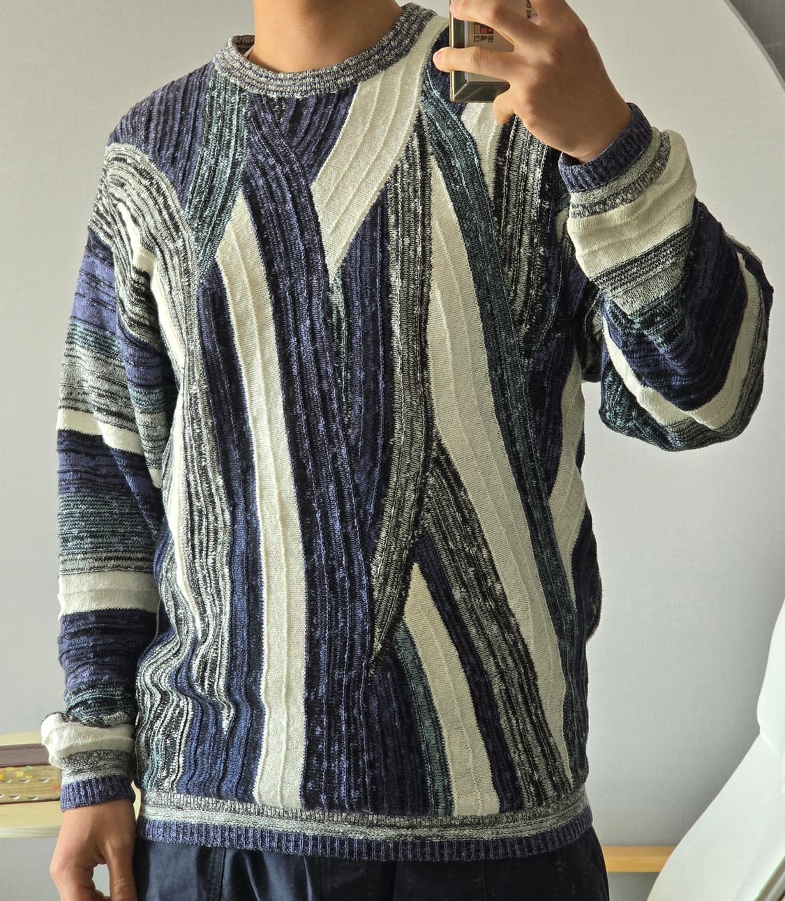 modigliani 케이블 패턴 니트 L 상품이미지2