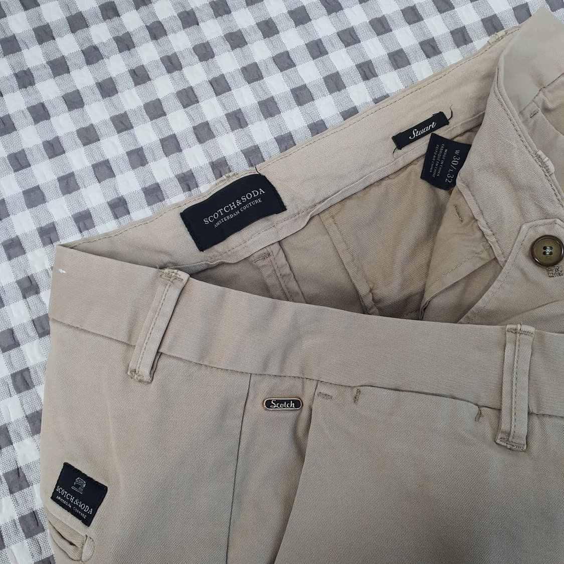 스카치앤소다 스판 면바지 남자30 상품이미지2