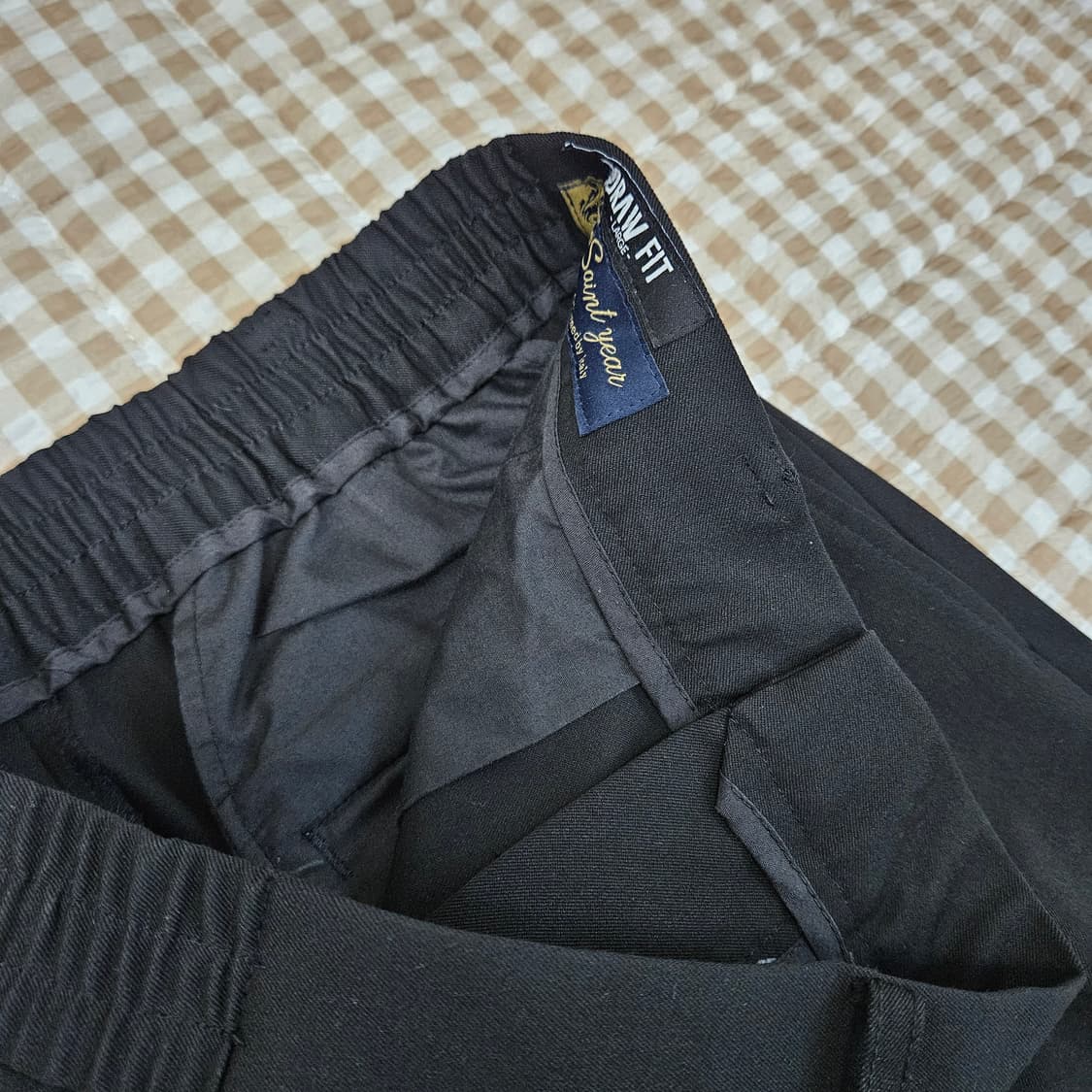 드로우핏 밴딩 세미와이드 팬츠 남자32~33(2벌가격) 상품이미지3