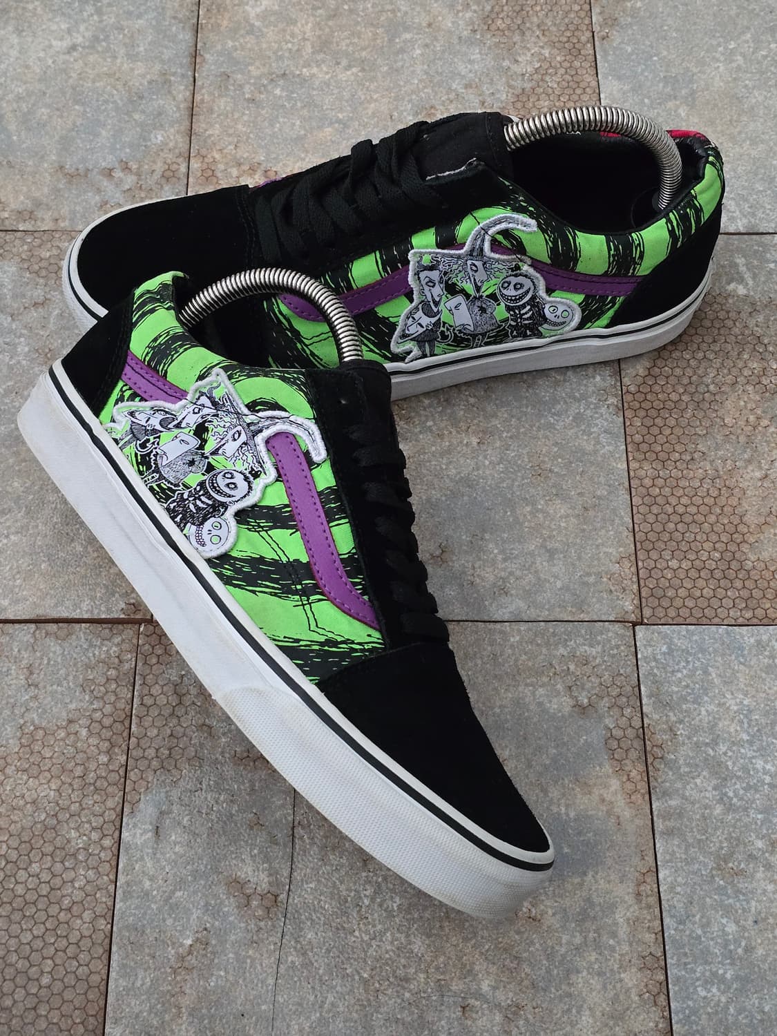 (270)반스 올드스쿨 크리스마스 악몽 상품이미지7