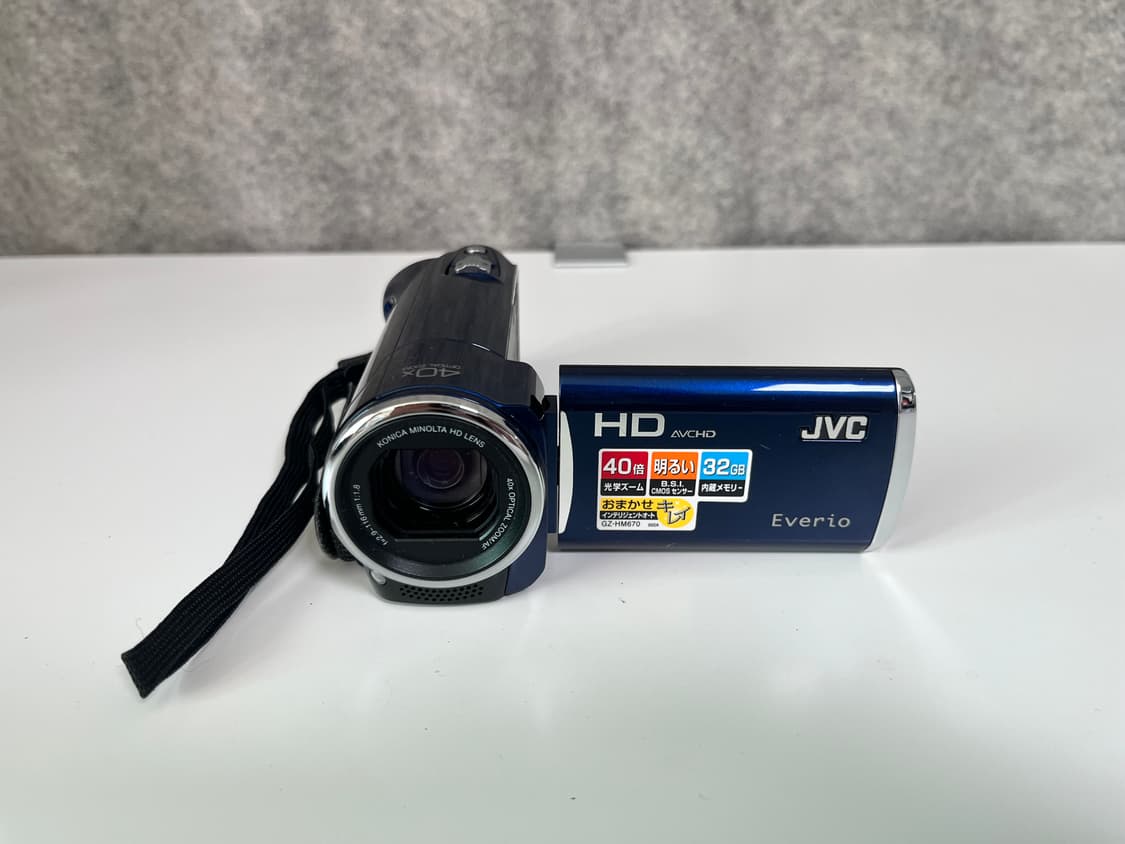 S급/ 소장추천/ Jvc gz hm670 빈티지 캠코더 상품이미지7