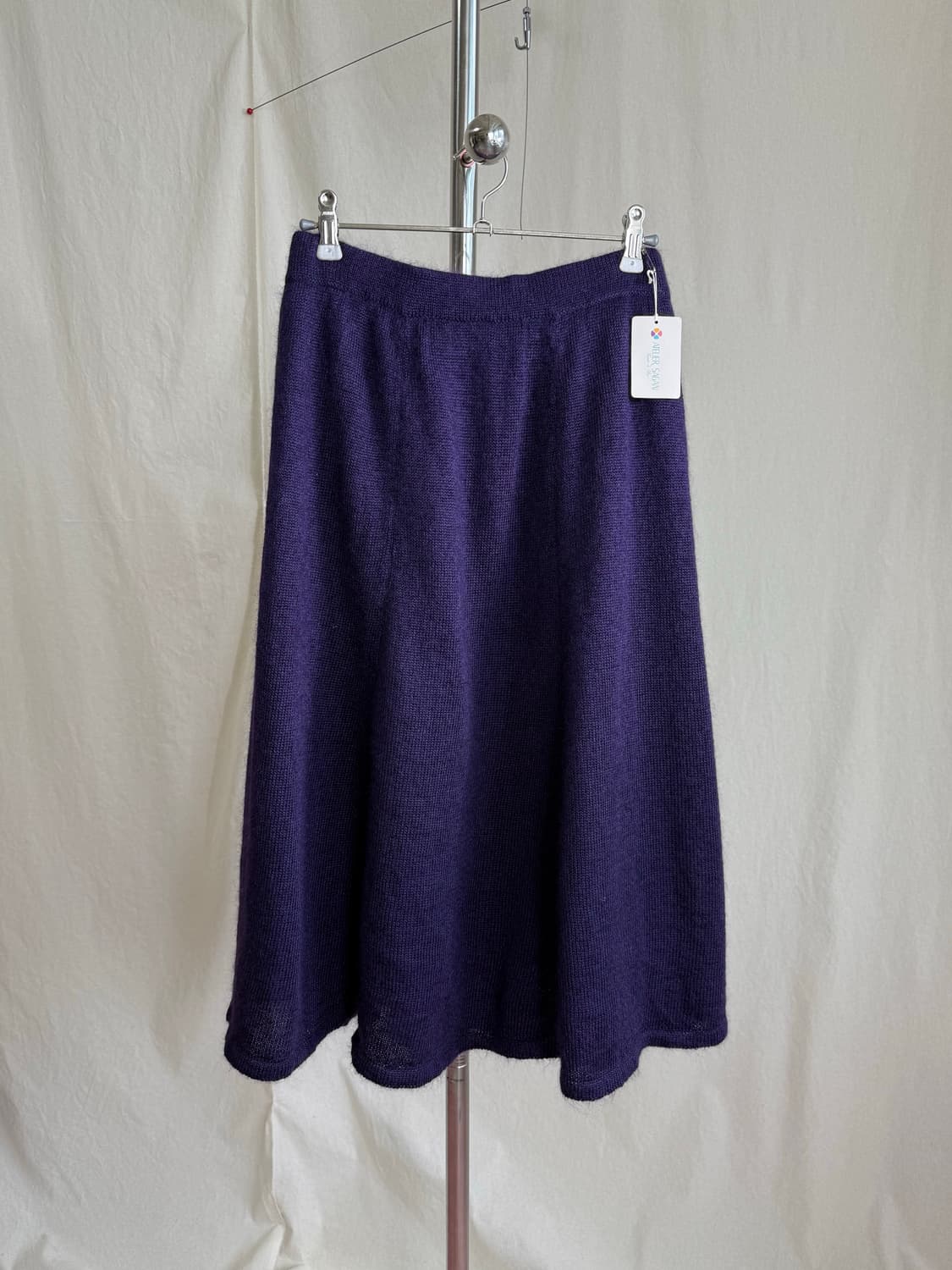 Atelier Sagan 실크 니트 스커트 상품이미지1