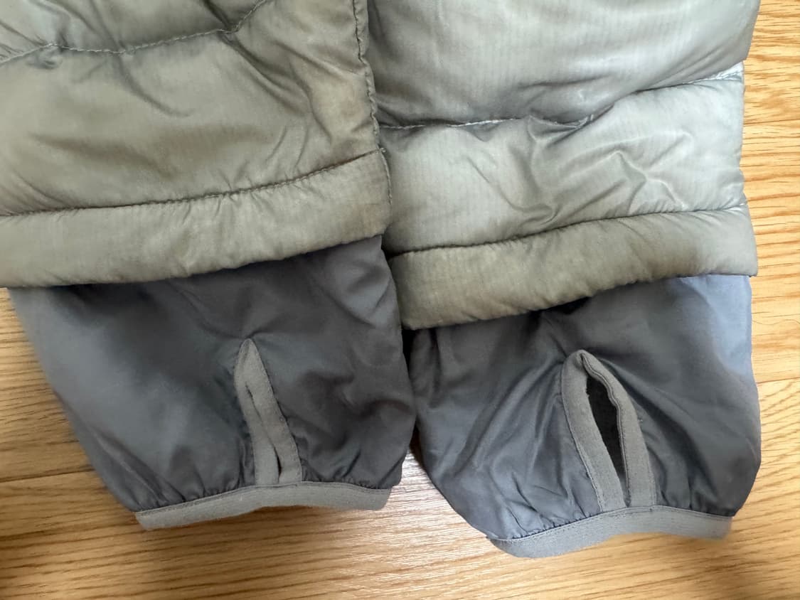 2) 산산기어 서픽스 푸퍼 자켓 그레이 24FW 상품이미지6