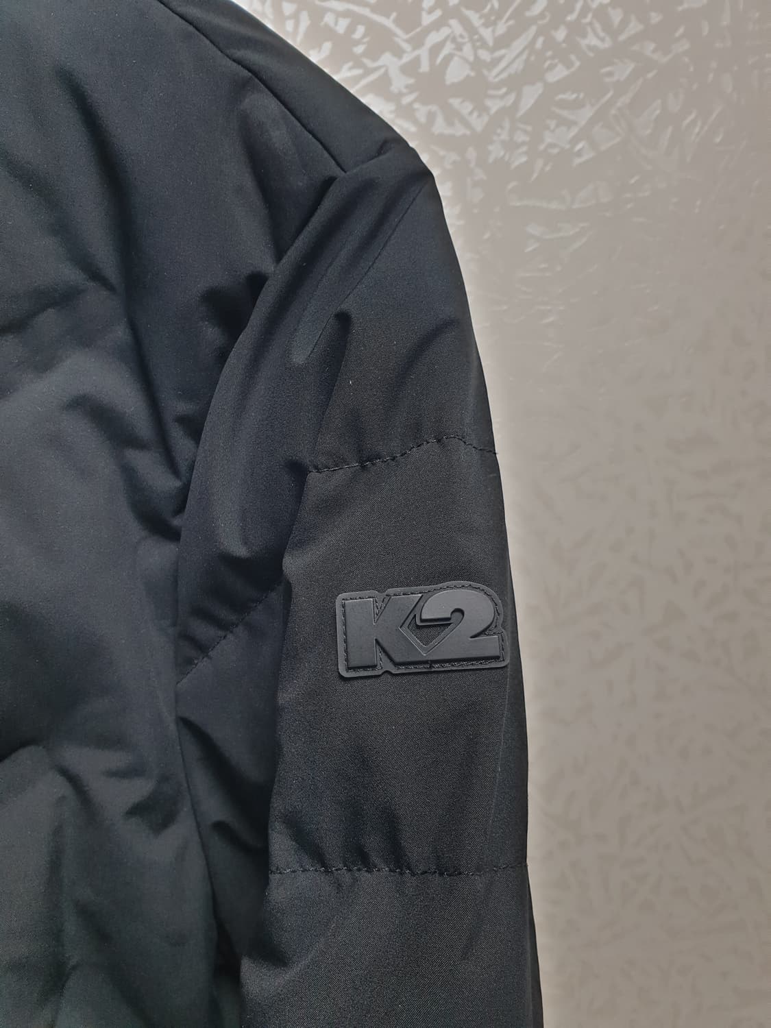 [남95] k2 퀼팅 구스경량패딩 블랙 상품이미지3