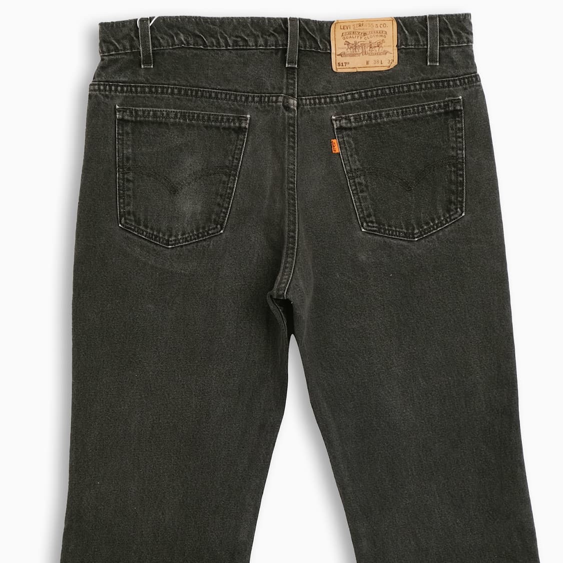 리바이스 517 오렌지탭 흑청 블랙진 90s USA OR51738121 상품이미지6