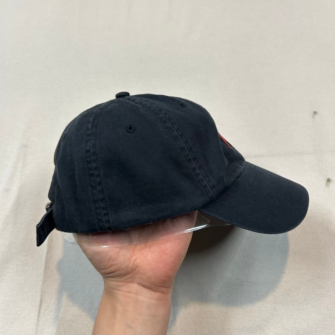 폴로 랄프로렌 블랙 볼캡 모자 상품이미지6
