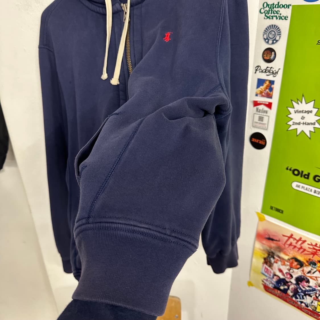 90’s 폴로 써멀 이너 헤비 후드집업 상품이미지6