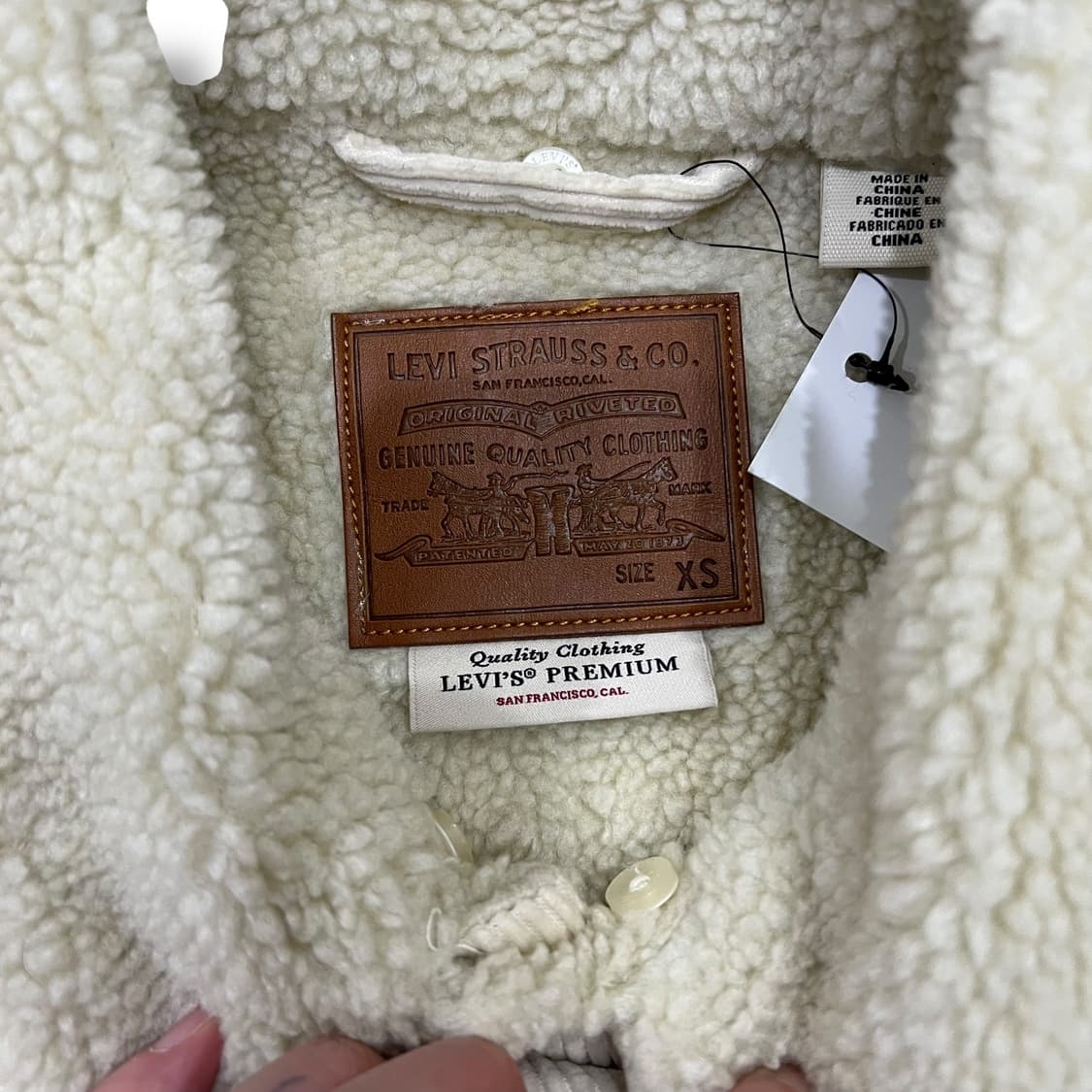 리바이스 셰르파 코듀로이 자켓 s08416 상품이미지8