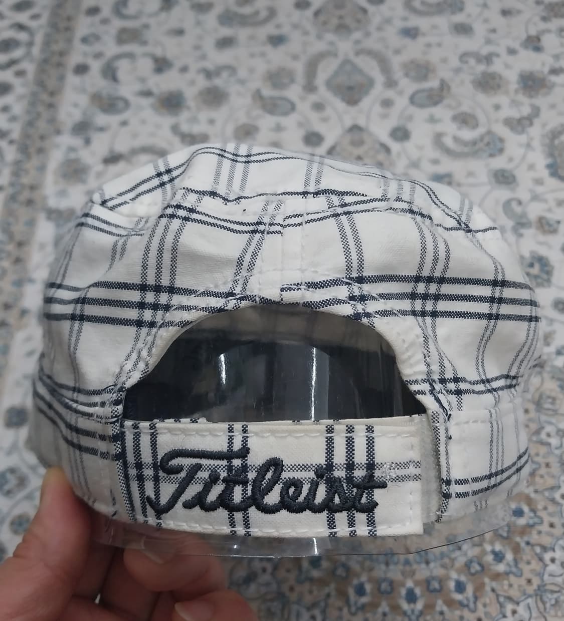 타이틀리스트 체크 골프 모자 상품이미지5