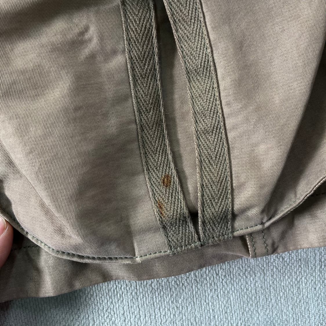 W95 디젤 90s 유광 세틴 사파리자켓 상품이미지5