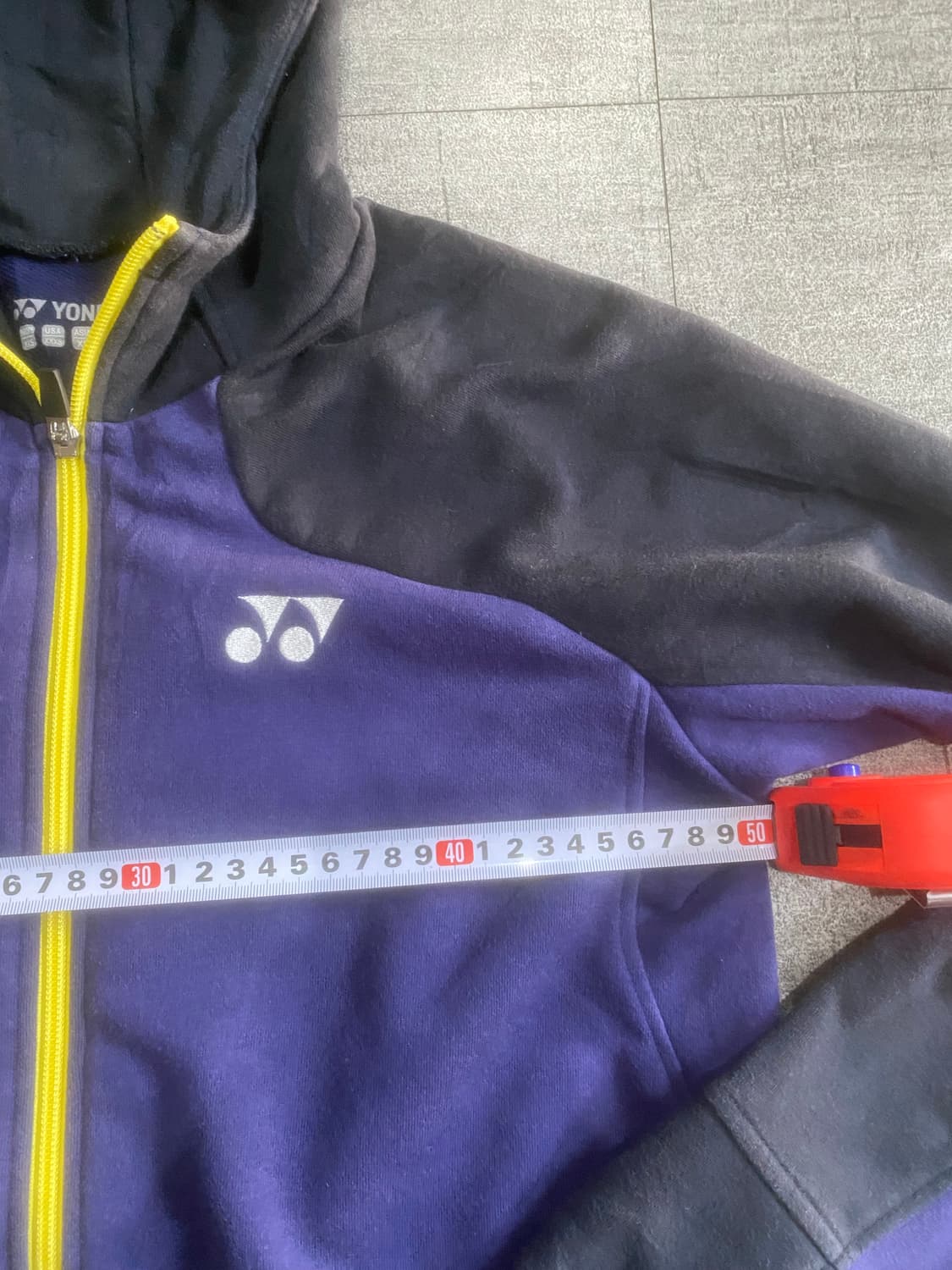 Yonex 올드스쿨스트릿 배색 후드집업 상품이미지2