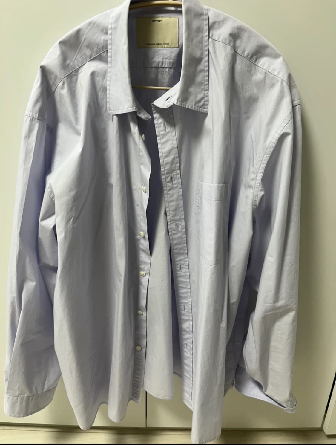 포터리 컴포트셔츠 린넨플라워 4 상품이미지1