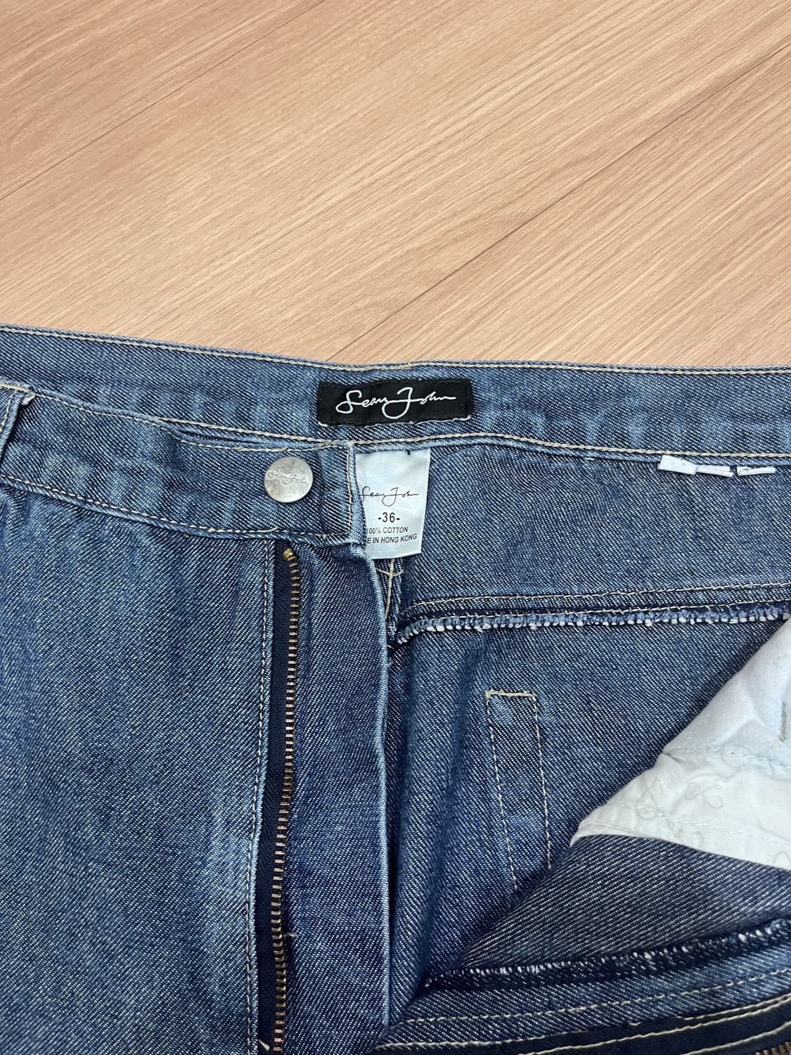 SEON JOHN Loose Denim Pants 상품이미지4