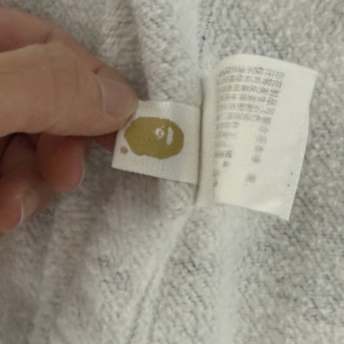 [xl] 베이프 후드집업 더블샤크 카모 화이트 상품이미지7