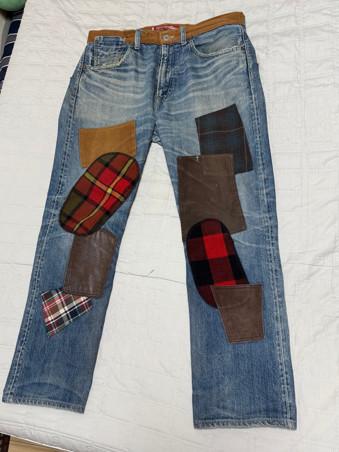 준야 와타나베x리바이스 패치 워크 상품이미지2