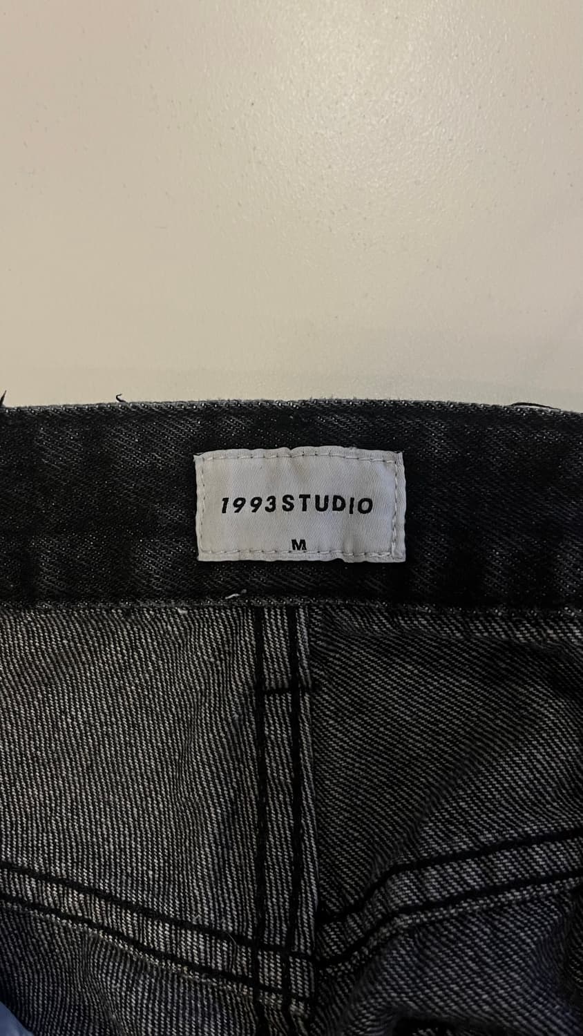1993스튜디오 흑청바지 상품이미지3