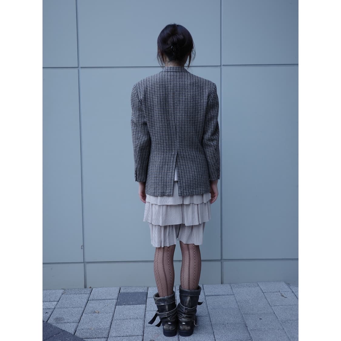 빈티지 브라운 블레이저 자켓 상품이미지5