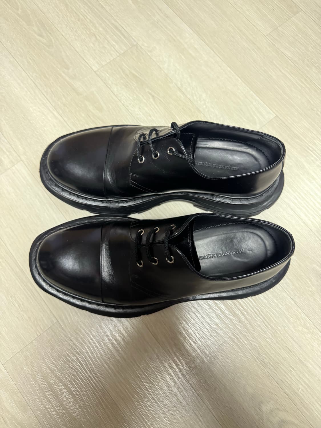 알렉산더 맥퀸 오버솔 트레드 더비슈즈 44 상품이미지2