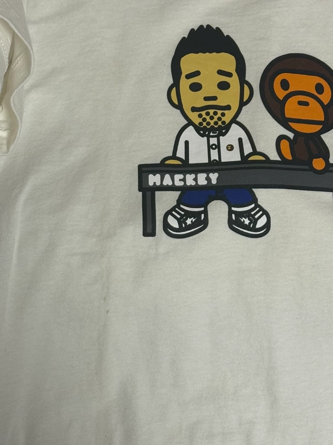 bape  베이프 마일로 반팔 xs 상품이미지3