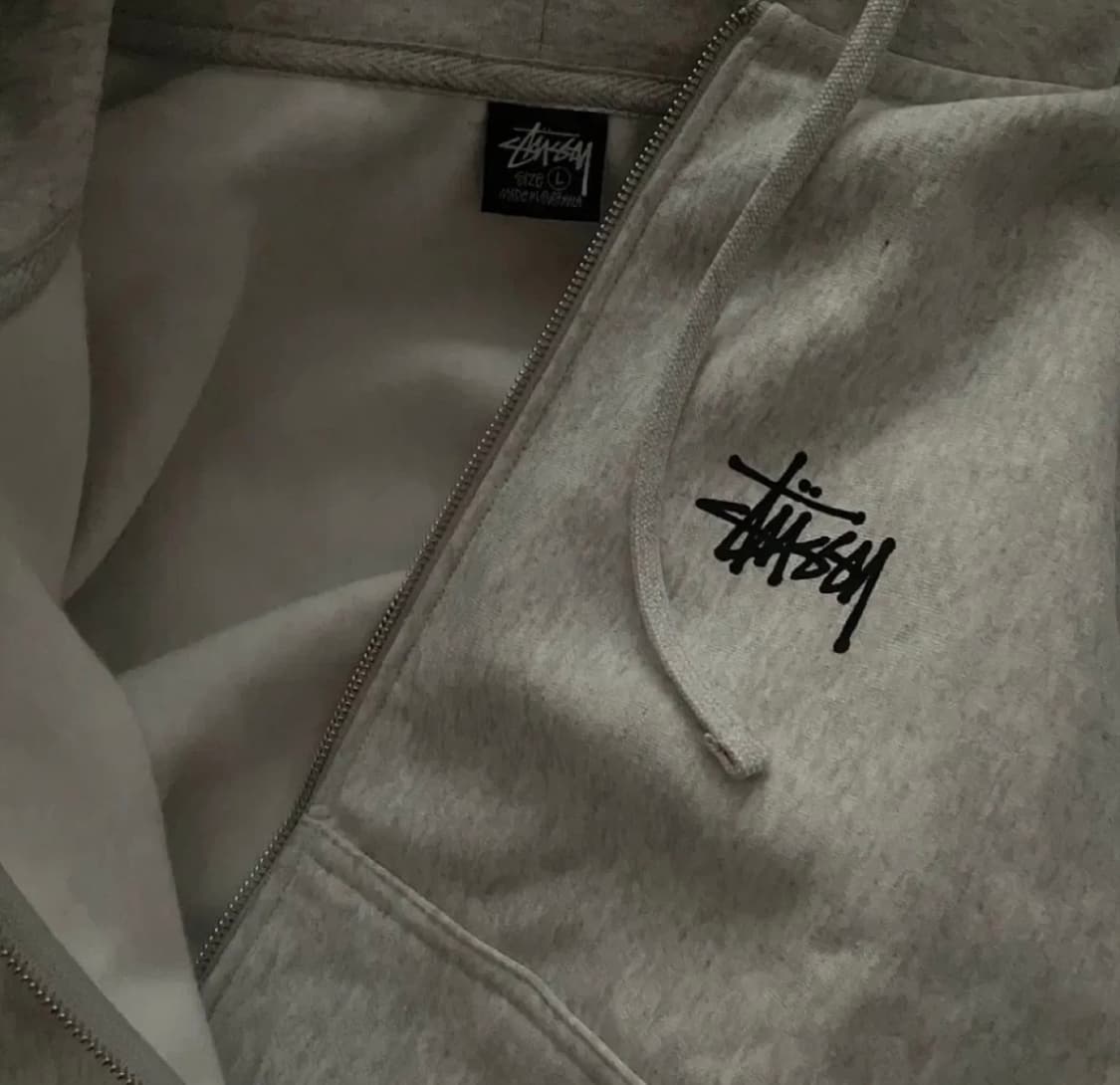 [새상품/정품]스투시 베이직 기모 후드집업 남녀공용 3color 상품이미지8