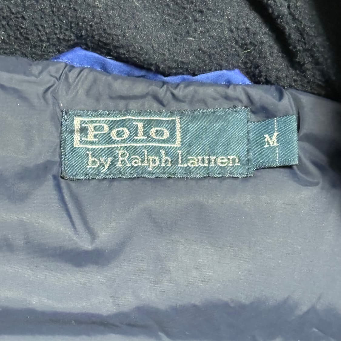 M 폴로랄프로렌 이탈리아 라인 빅포니 후드 패딩조끼 상품이미지4